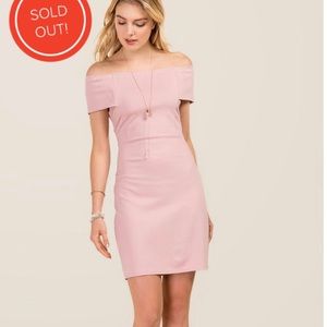 NWOT off shoulder dress